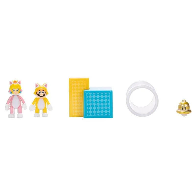 Super Mario 3D World 2.5" Diorama Set - Ginga Toys