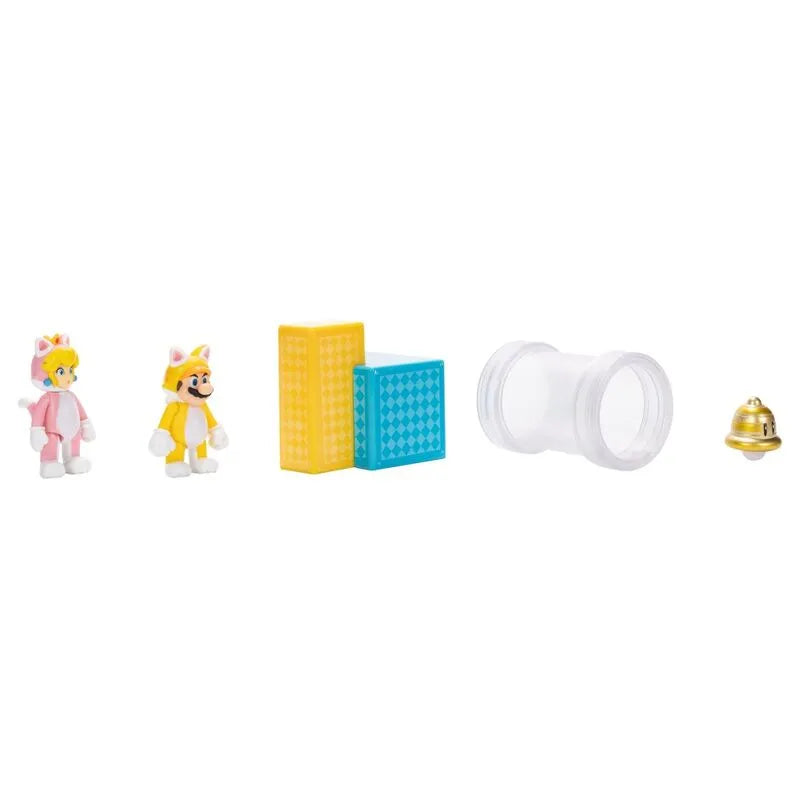 Super Mario 3D World 2.5" Diorama Set - Ginga Toys