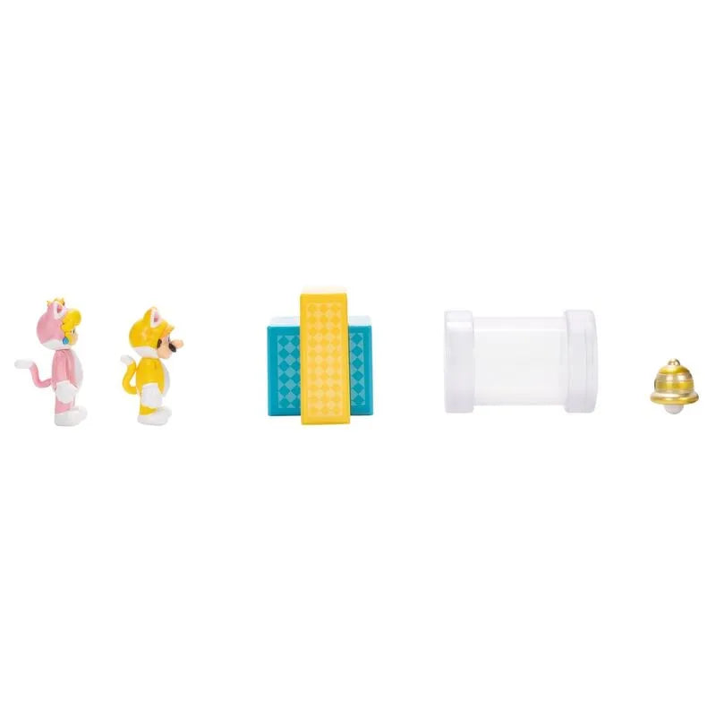 Super Mario 3D World 2.5" Diorama Set - Ginga Toys