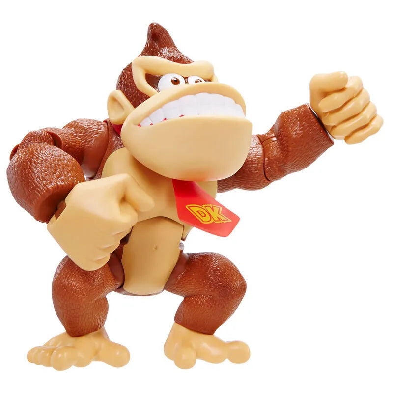 Super Mario Bros 6" Donkey Kong Deluxe Action Figure - Ginga Toys