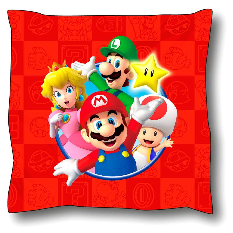 Super Mario Bros cushion 40x40cm - Nintendo - Ginga Toys