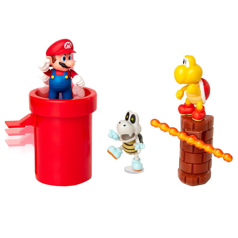 Super Mario Bros Dungeon diorama Playset Figure - Jakks Pacific - Ginga Toys