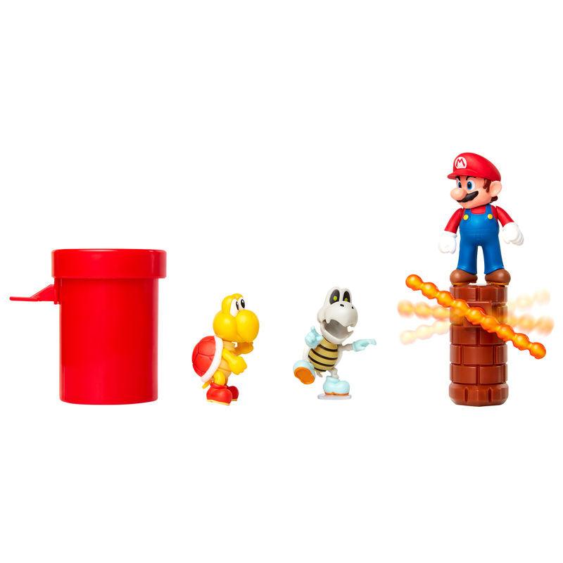 Super Mario Bros Dungeon diorama Playset Figure - Jakks Pacific - Ginga Toys