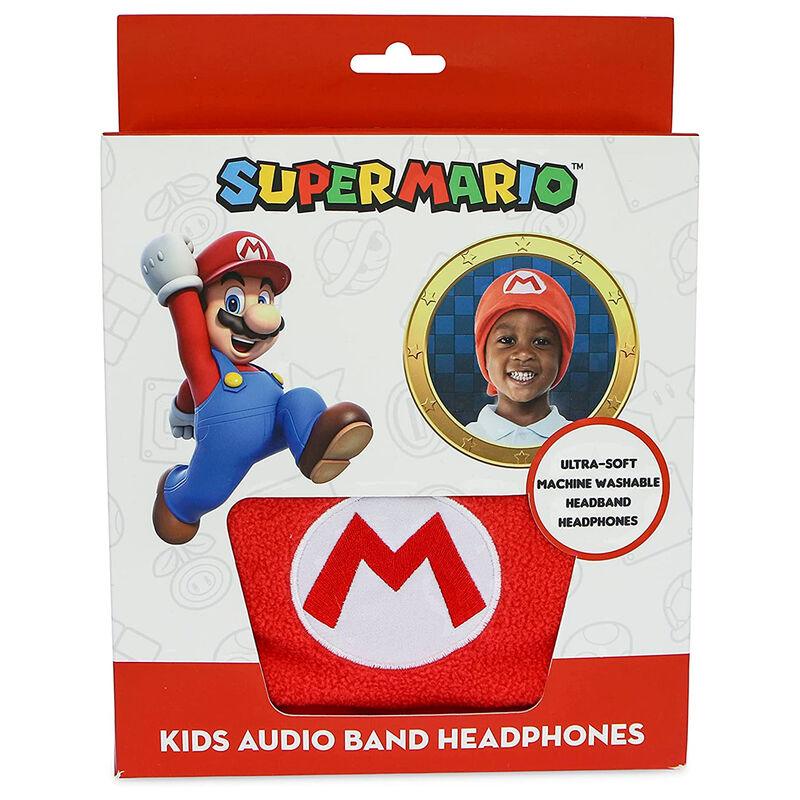 Super Mario Bros kids audio band headphones - OTL Technologies - Ginga Toys