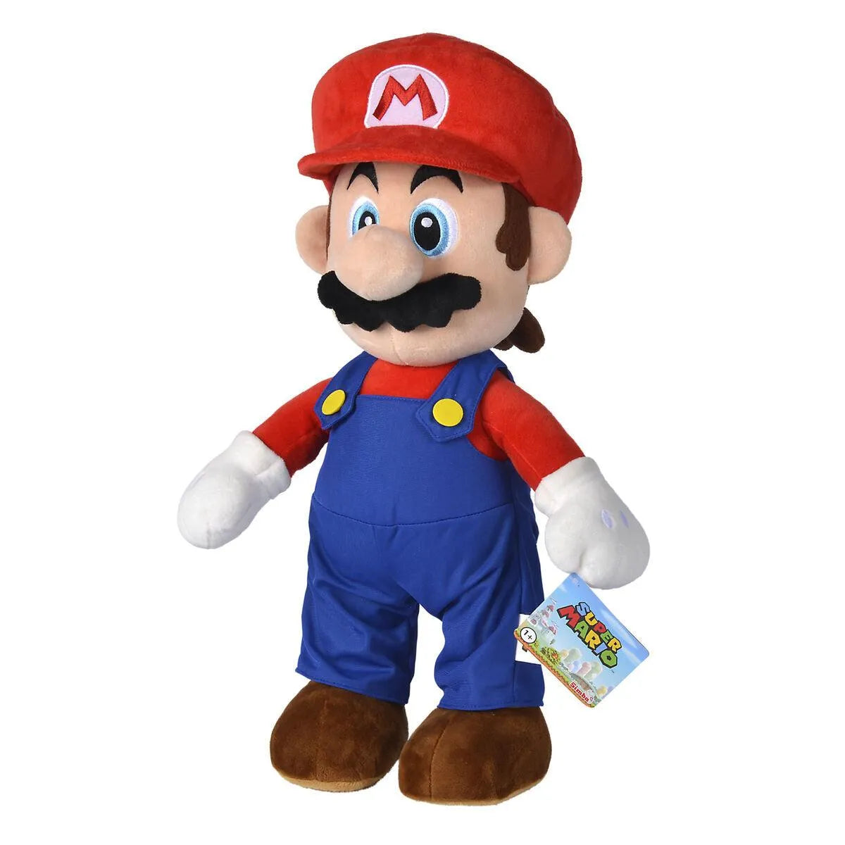 Super Mario Bros Mario Children plush toy 50cm - Nintendo - Ginga Toys