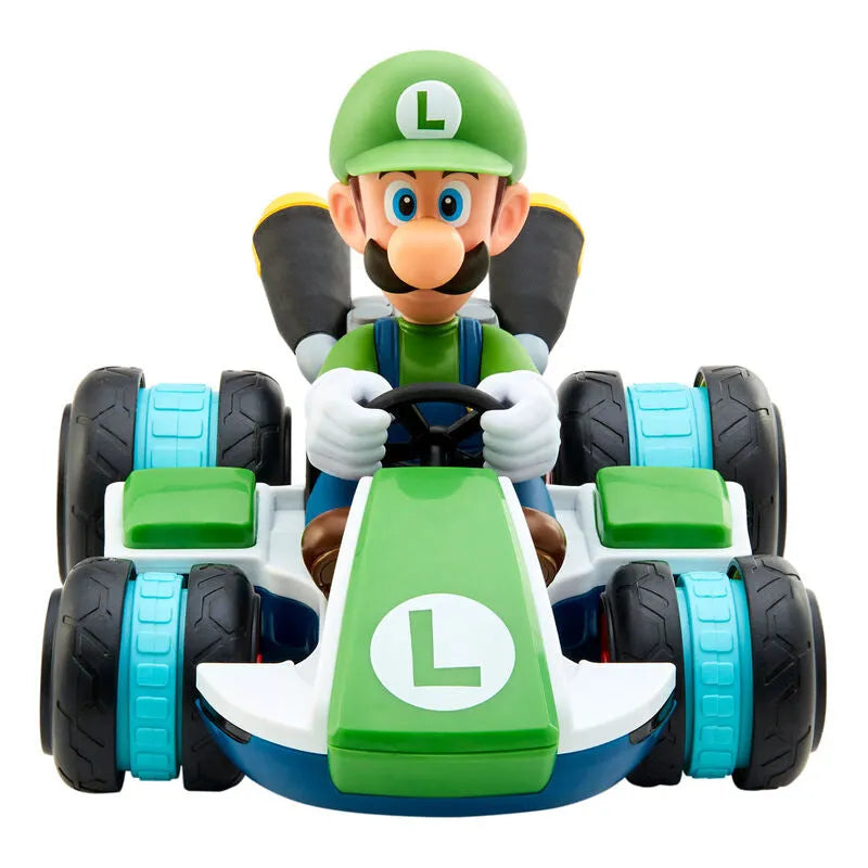 Super Mario Bros Mariokart 8" Luigi Mini R/C Anti-Gravity Racer Car Toy - Ginga Toys