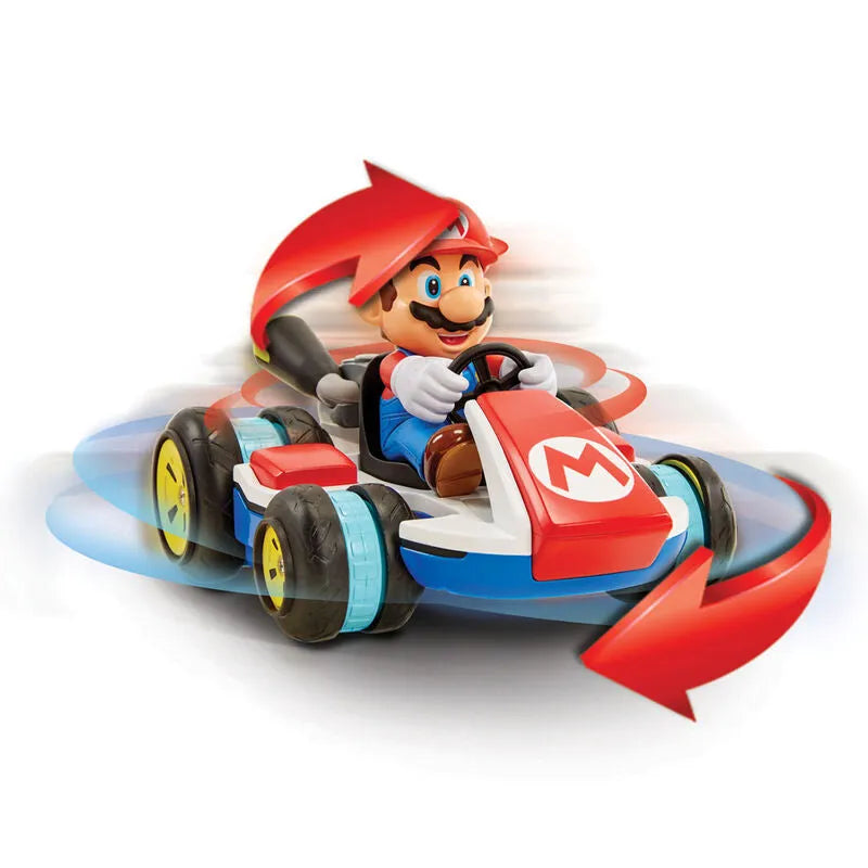 Super Mario Bros Mariokart 8" Mario Mini R/C Anti-Gravity Racer Car Toy - Ginga Toys