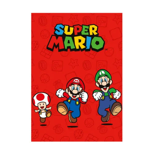 Super Mario Bros polar blanket 100x140cm - Ginga Toys