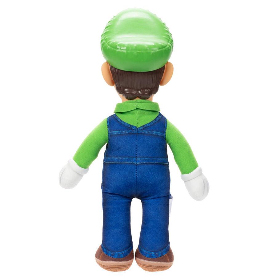 Super Mario Bros The Movie - Luigi Soft plush toy 30cm - Jakks Pacific - Ginga Toys