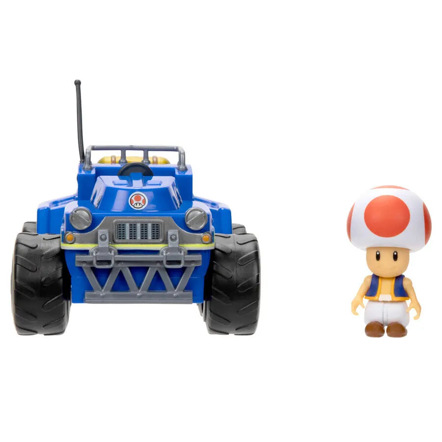 Super Mario Bros. The Movie Toad Pull Back kart Racer - Ginga Toys