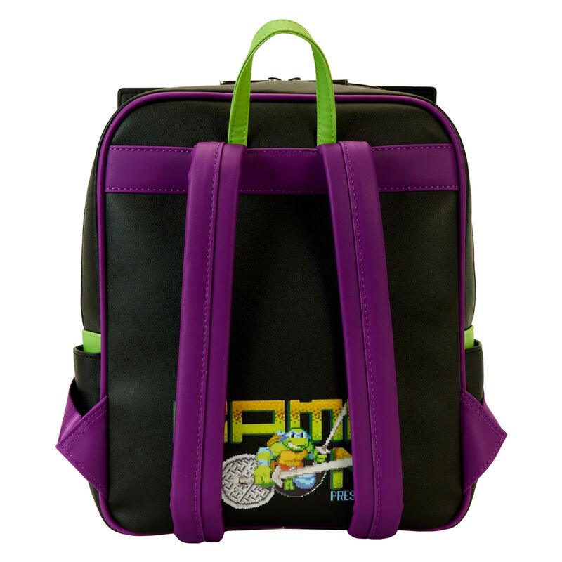 Teenage Mutant Ninja Turtles 40th Vintage Arcade Lenticular Glow Mini Backpack - Ginga Toys