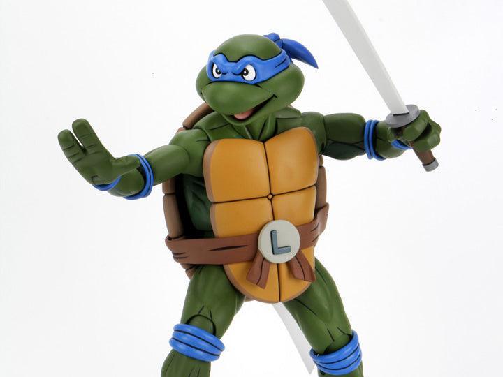 Teenage Mutant Ninja Turtles (Animated Series) Leonardo 1/4 Scale Figure - Neca - Ginga Toys