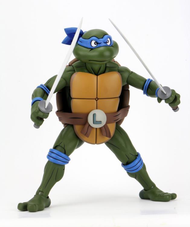 Teenage Mutant Ninja Turtles (Animated Series) Leonardo 1/4 Scale Figure - Neca - Ginga Toys