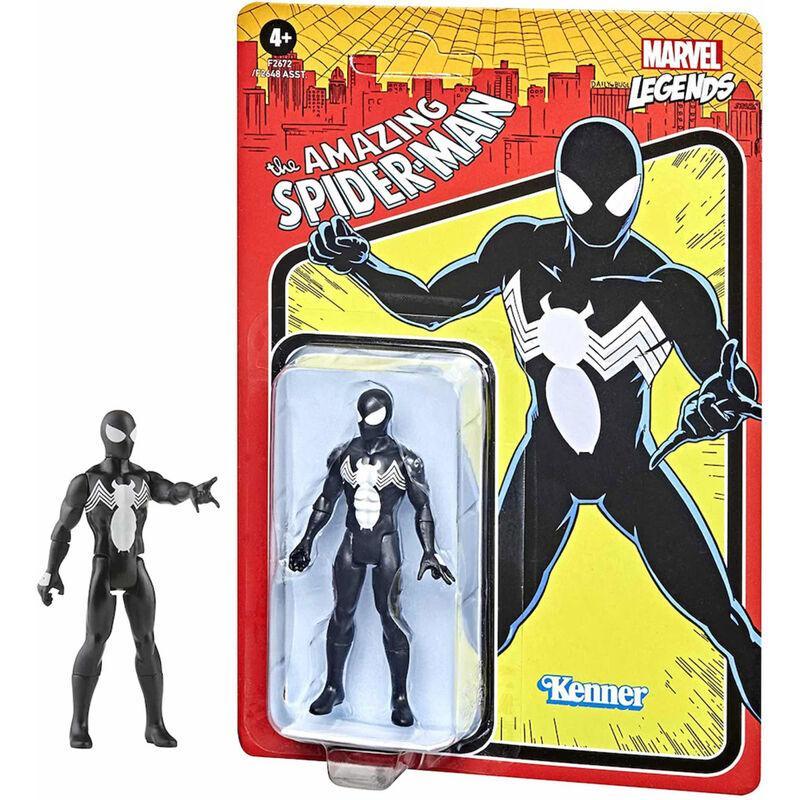 The Amazing Spider-Man Symbiote Spider-Man Action Figure (Marvel Retro) - Hasbro - Ginga Toys