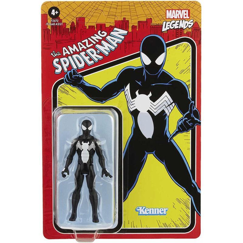 The Amazing Spider-Man Symbiote Spider-Man Action Figure (Marvel Retro) - Hasbro - Ginga Toys