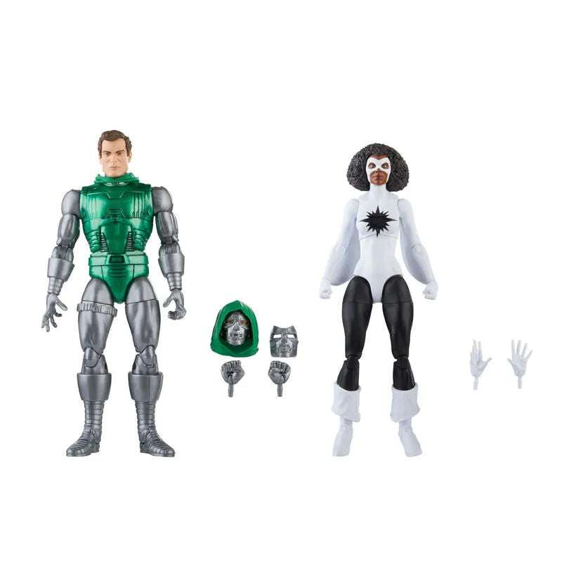 The Avengers 60th Anniversary Marvel Legends Captain Marvel vs. Doctor Doom Two-Pack - Ginga Toys