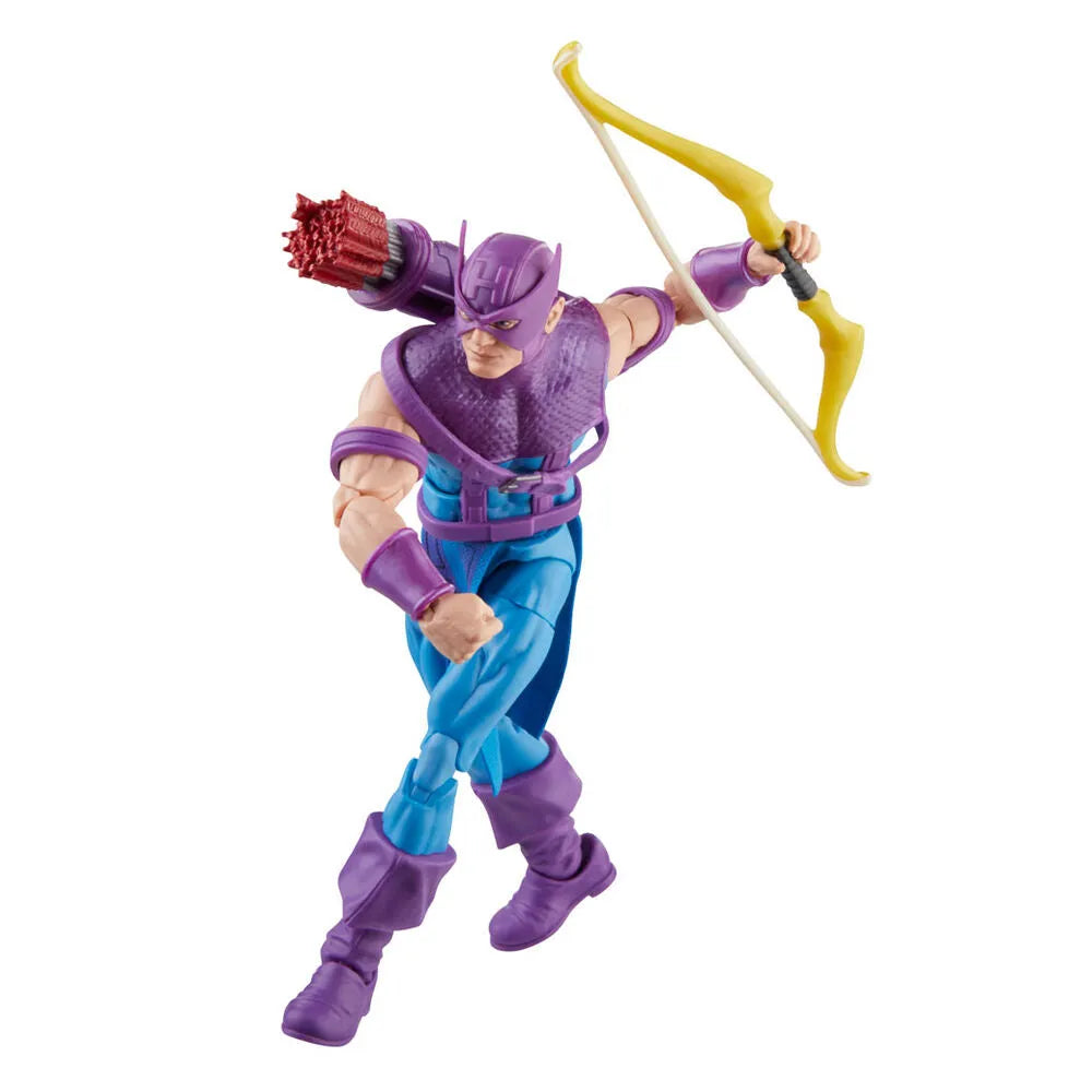 The Avengers 60th Anniversary Marvel Legends Hawkeye with Sky-Cycle - Ginga Toys