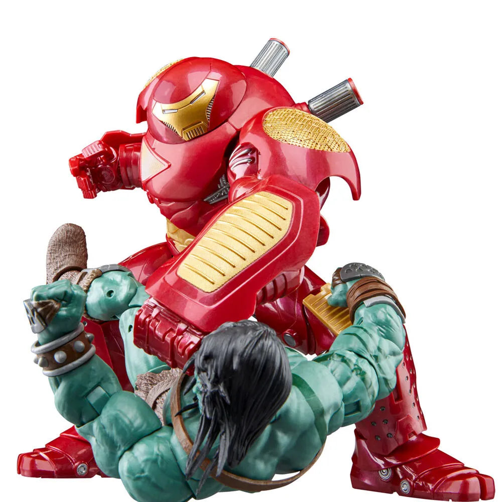 The Invincible Iron Man Marvel Legends Deluxe Hulkbuster Action Figure - Ginga Toys