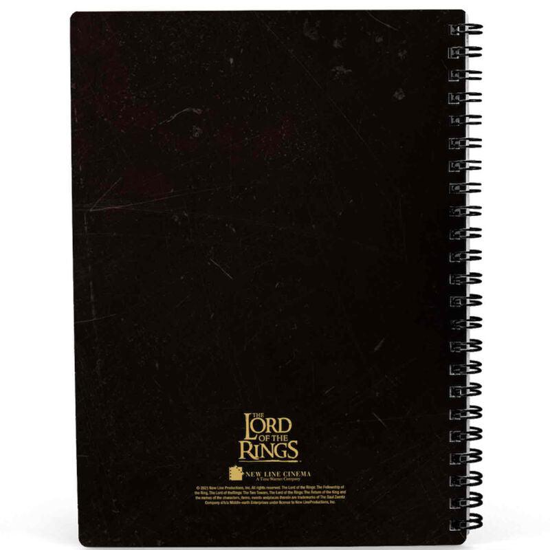 The Lord of the Rings Aragorn Collectable premium 3D notebook - SD Toys - Ginga Toys