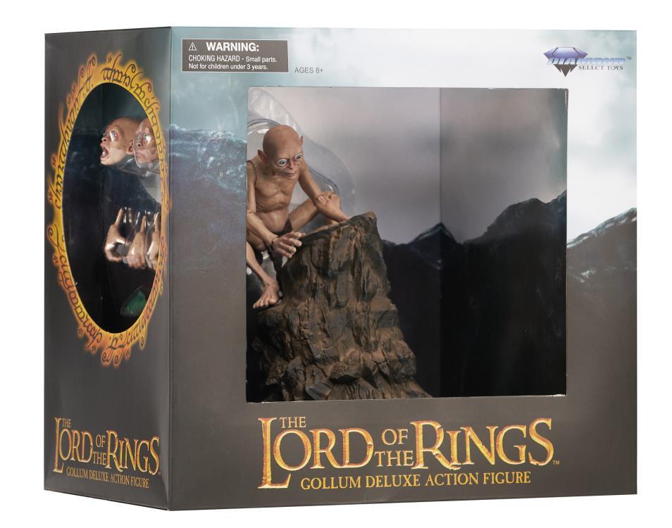 The Lord of the Rings Select Deluxe Gollum Action Figure - Diamond Select - Ginga Toys