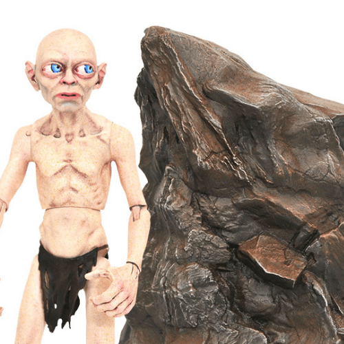 The Lord of the Rings Select Deluxe Gollum Action Figure - Diamond Select - Ginga Toys