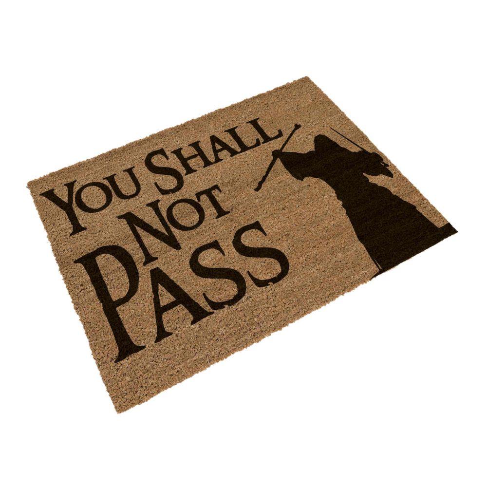 The Lord of the Rings You Shall Not Pass doormat 60X40CM - SD Toys - Ginga Toys