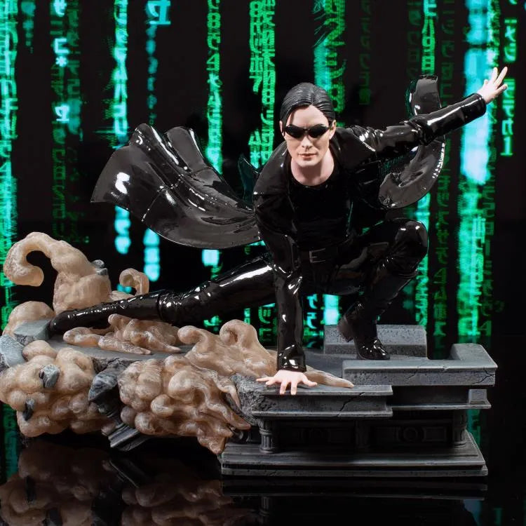 The Matrix Gallery Trinity Figure Diorama - Ginga Toys