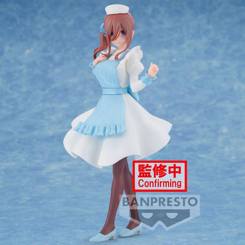 The Quintessential Quintuplets Movie Kyunties Miku Nakano (Nurse Ver.) Figure - Banpresto - Ginga Toys