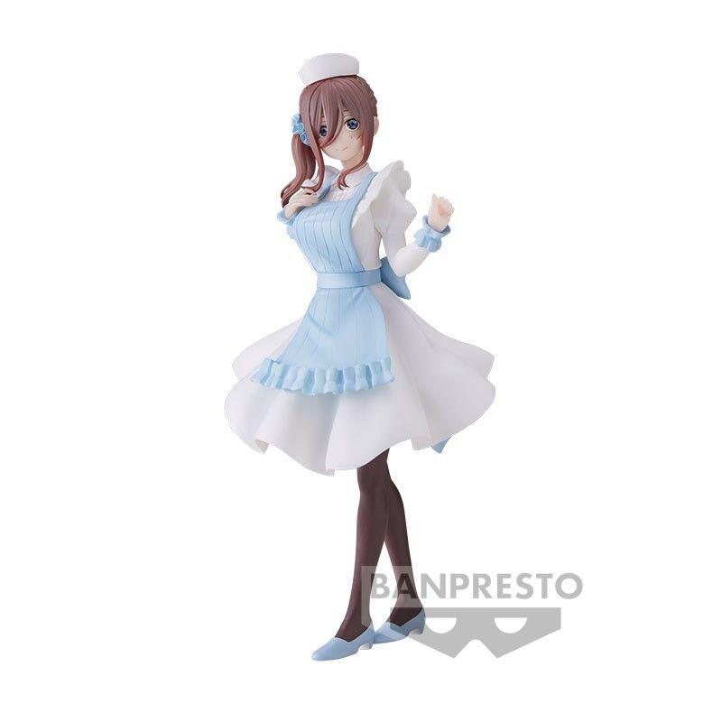 The Quintessential Quintuplets Movie Kyunties Miku Nakano (Nurse Ver.) Figure - Banpresto - Ginga Toys