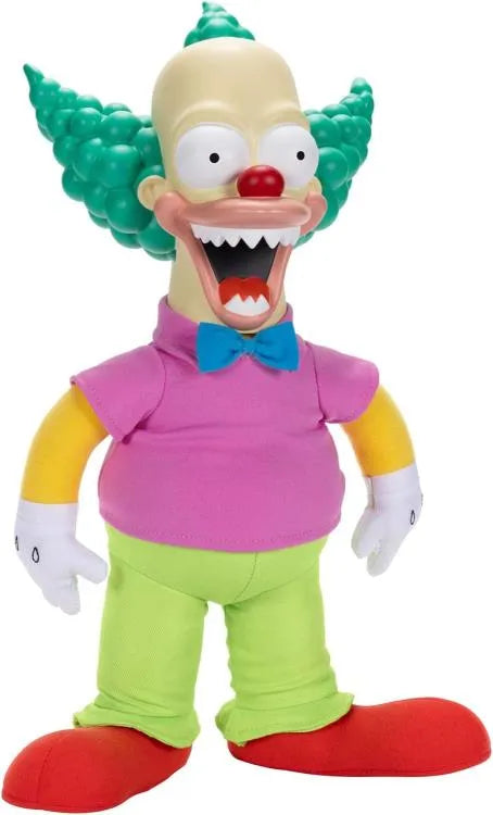 The Simpsons Krusty the Clown Talking Plush Doll - Ginga Toys