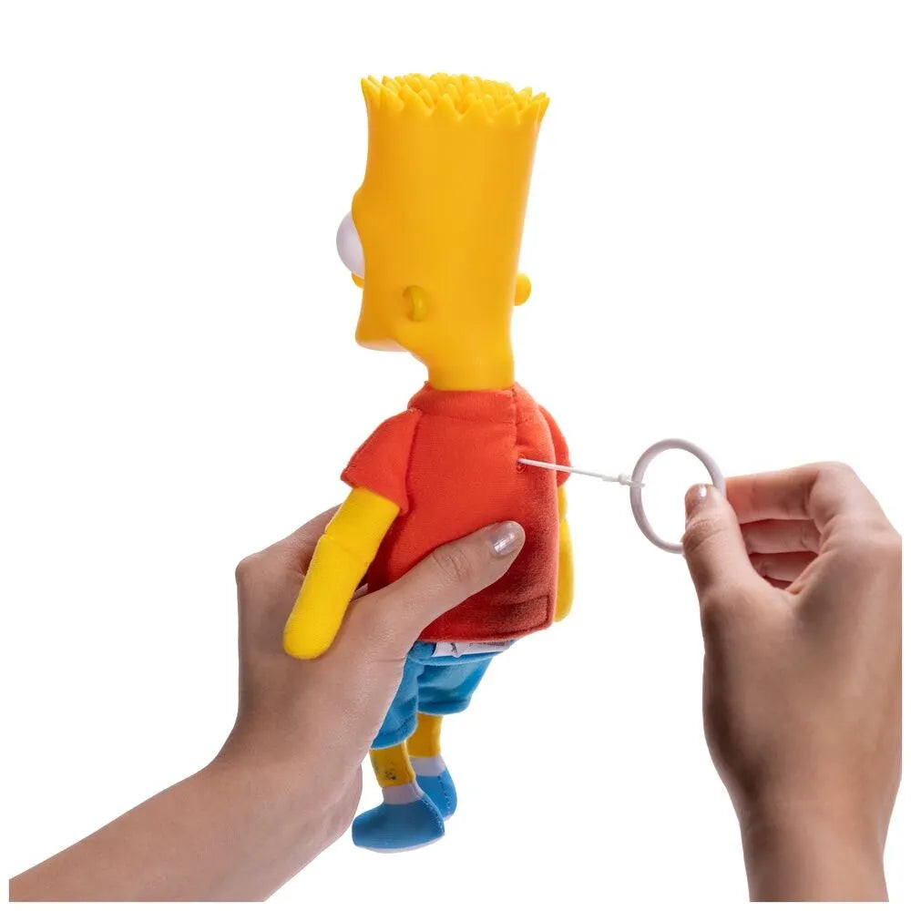 The Simpsons Shelf Talkers Bart Plush Doll 33cm - Ginga Toys