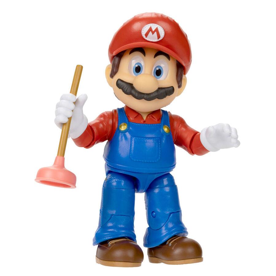 Super Mario Super Mario Odyssey Explorer Mario 4 Inch Action Figure (with  Blue Power Moon) 