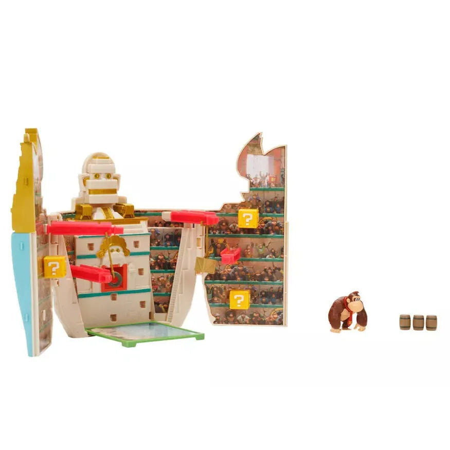 The Super Mario Bros. Movie Donkey Kong Stadium Playset - Ginga Toys