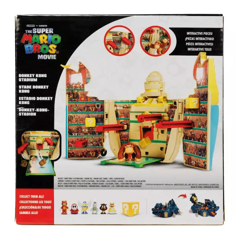 The Super Mario Bros. Movie Donkey Kong Stadium Playset - Ginga Toys