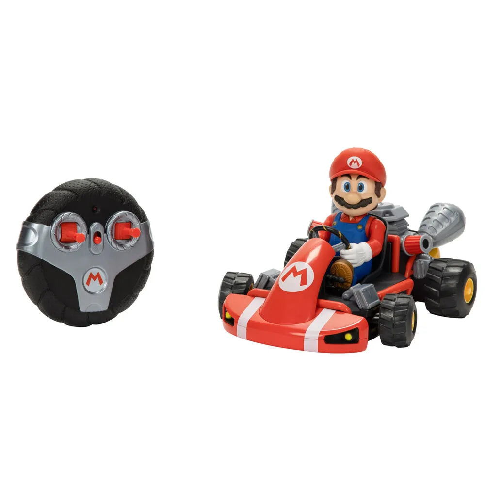 The Super Mario Bros (Movie) Mario Rumble R/C Kart Racer Toy - Ginga Toys