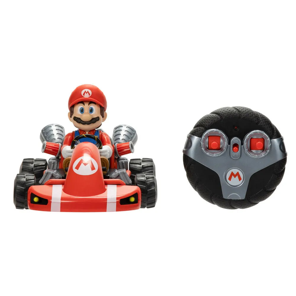 The Super Mario Bros (Movie) Mario Rumble R/C Kart Racer Toy - Ginga Toys