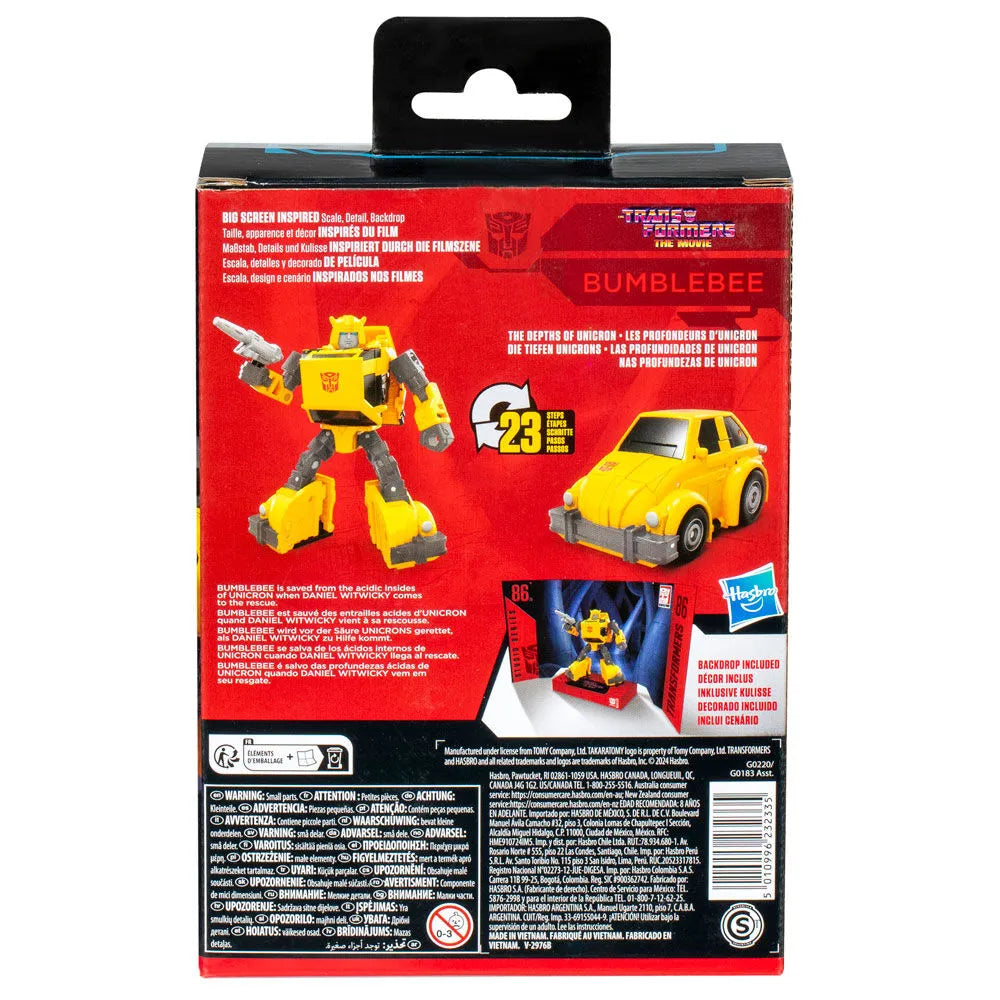 The Transformers: The Movie Studio Series 86-29 Deluxe Bumblebee Action Figure - Ginga Toys