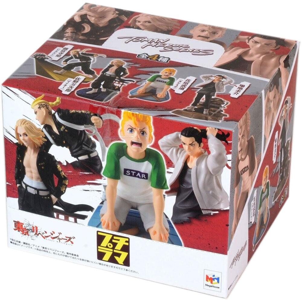 Tokyo Revengers Petitrama Series Toman Heroic Scenes Boxed Set of 4 Figures - Ginga Toys