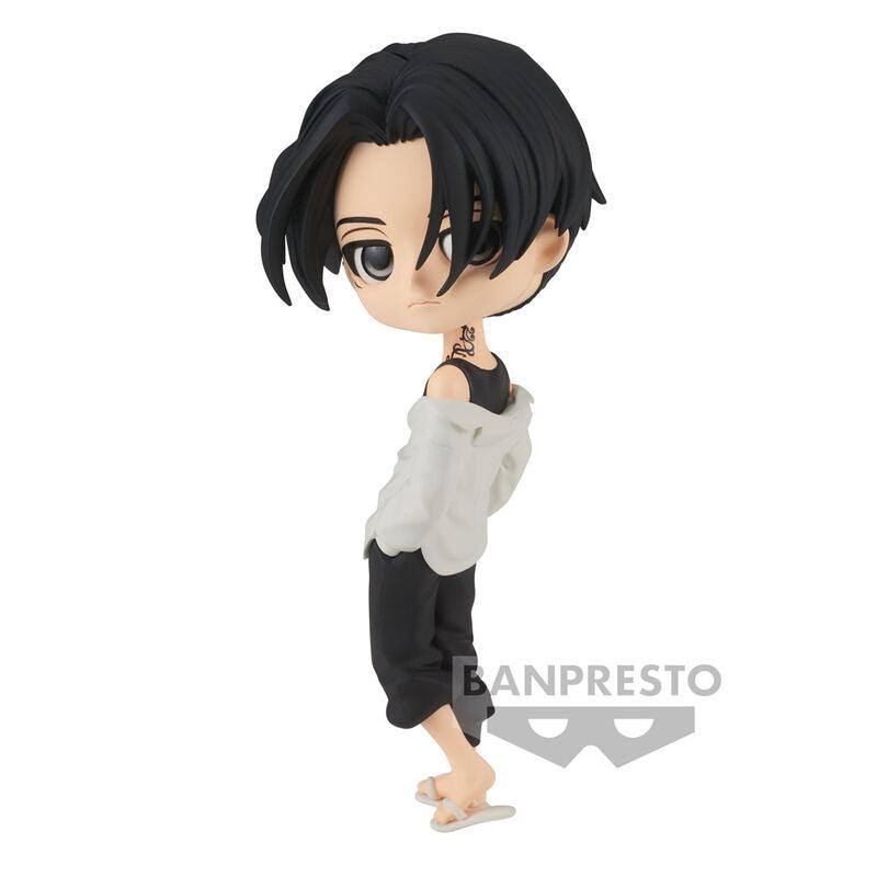 Tokyo Revengers Q Posket Manjiro Sano Figure (Black Hair Ver.) - Banpresto - Ginga Toys