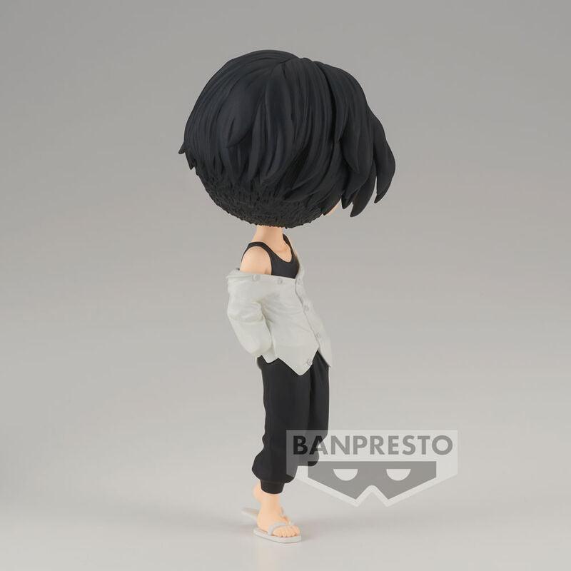 Tokyo Revengers Q Posket Manjiro Sano Figure (Black Hair Ver.) - Banpresto - Ginga Toys