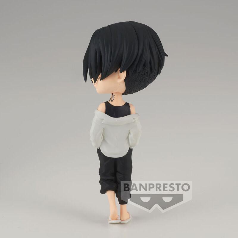 Tokyo Revengers Q Posket Manjiro Sano Figure (Black Hair Ver.) - Banpresto - Ginga Toys