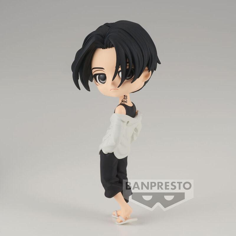 Tokyo Revengers Q Posket Manjiro Sano Figure (Black Hair Ver.) - Banpresto - Ginga Toys