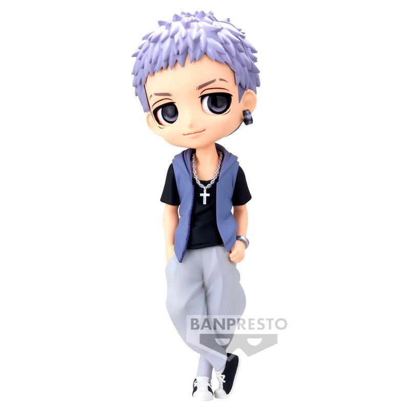 Tokyo Revengers Q Posket Takashi Mitsuya (Plain Clothes Ver.A) Figure - Banpresto - Ginga Toys