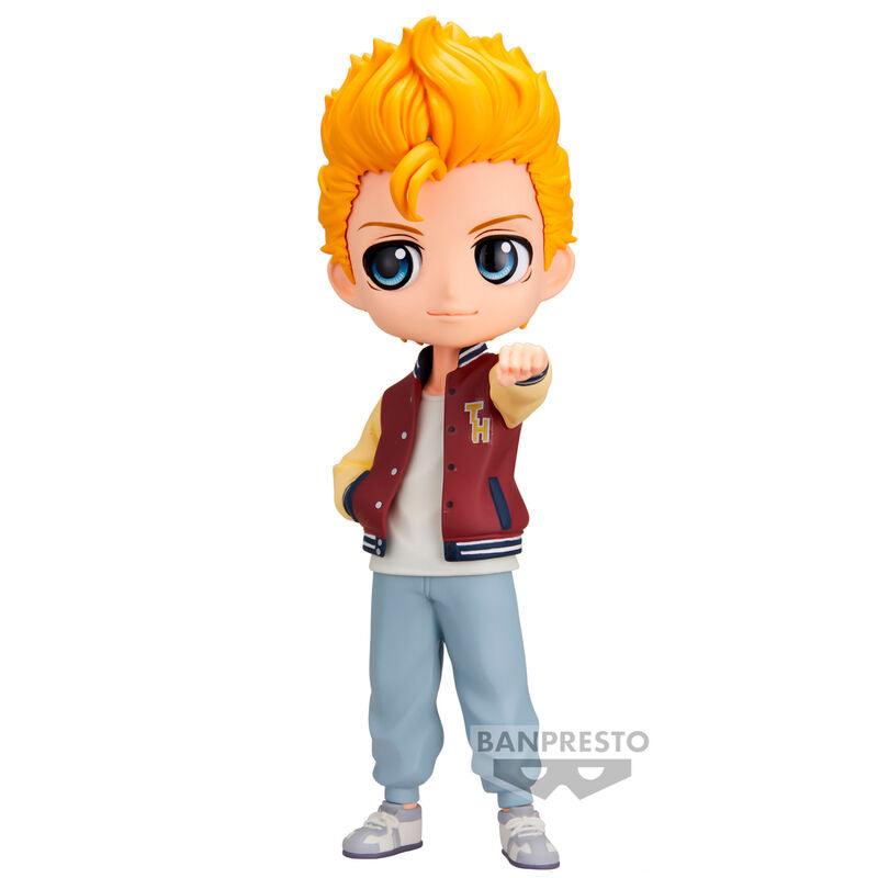 Tokyo Revengers Q Posket Takemichi Hanagaki (Plain Clothes Ver.) (Ver. A) Figure - Banpresto - Ginga Toys