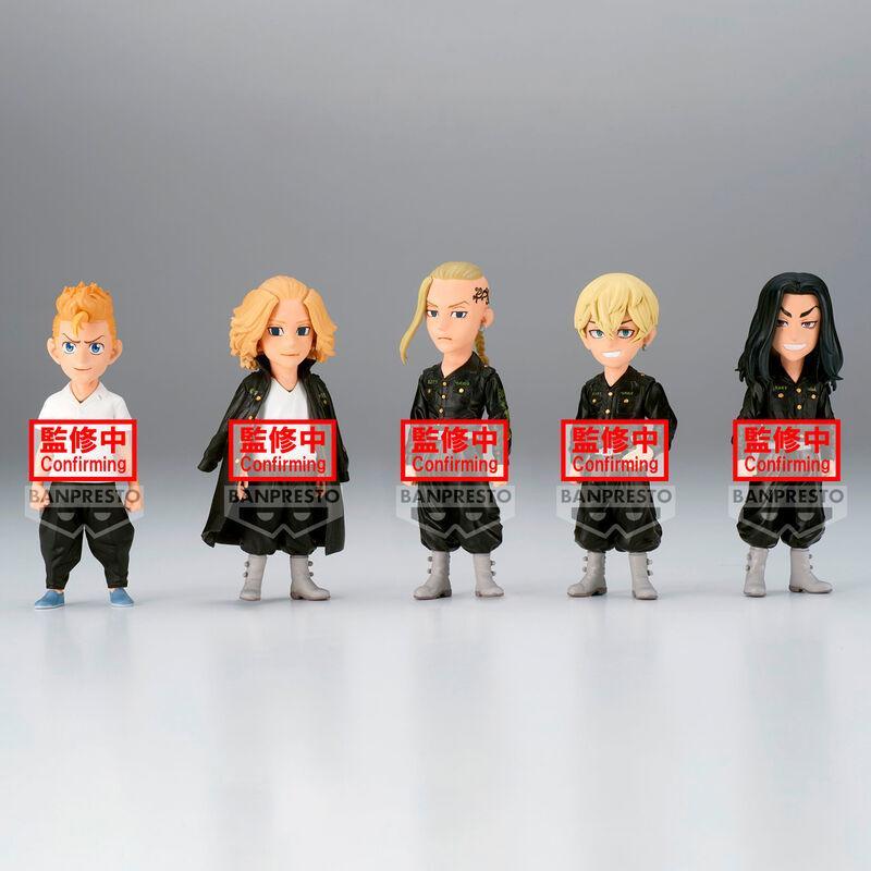 Tokyo Revengers World Collectable Figure Set of 5 Figures - Banpresto - Ginga Toys