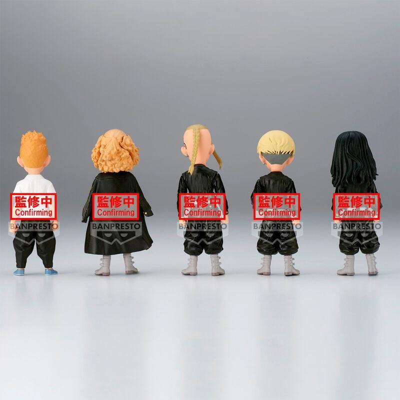 Tokyo Revengers World Collectable Figure Set of 5 Figures - Banpresto - Ginga Toys