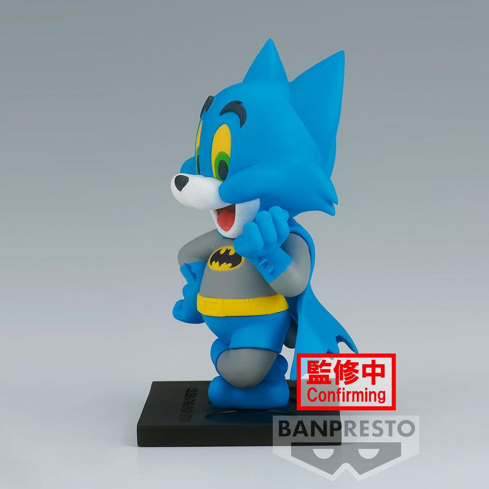 Tom and Jerry WB 100th Anniversary Tom as Batman Figure - Banpresto - Ginga Toys