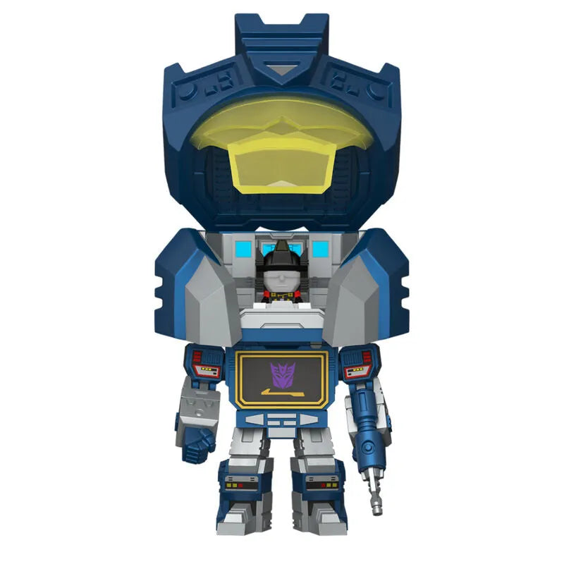 Transformers Bitty Pop! Bitty Bot Soundwave with Rumble - Ginga Toys