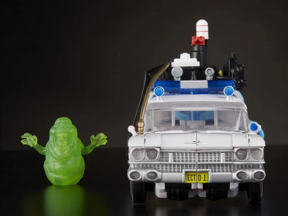 Transformers Collaborative Ghostbusters x Transformers Ectotron Ecto-1 Figure - Ginga Toys