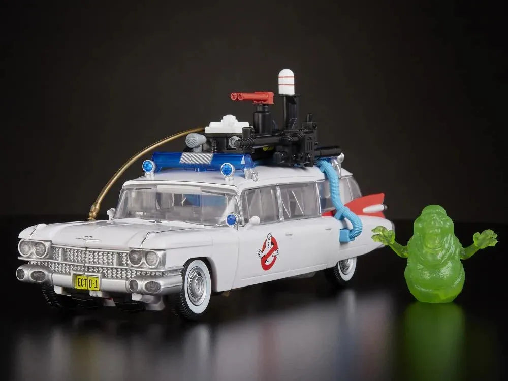 Transformers Collaborative Ghostbusters x Transformers Ectotron Ecto-1 Figure - Ginga Toys